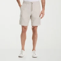 Cubavera Drawstring Mens 8" Cargo Short