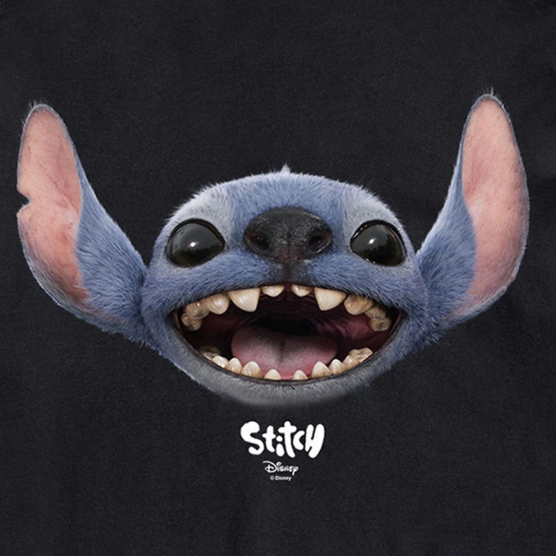 Unisex Adult Crew Neck Short Sleeve Classic Fit Lilo & Stitch Big and Tall Graphic T-Shirt