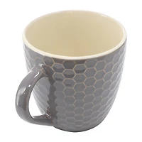 Elama Honeycomb Assorted 6-pc. Geometric Coffee Mug