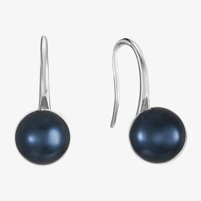Monet Jewelry Timeless Womens Simulated Pearl Round Drop Earrings
