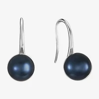Monet Jewelry Timeless Womens Simulated Pearl Round Drop Earrings