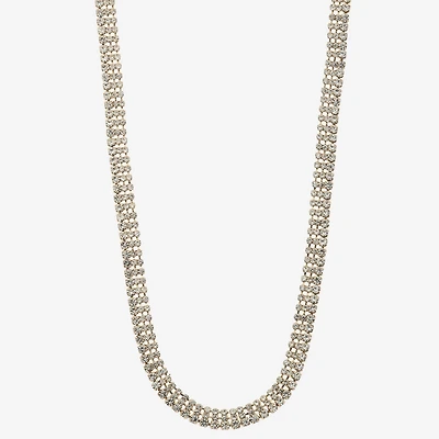 Monet Jewelry Timeless Gold Tone Womens 18 Inch Collar Necklace