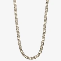 Monet Jewelry Timeless Gold Tone Womens 18 Inch Collar Necklace