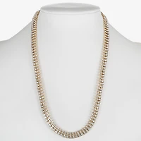 Monet Jewelry Timeless Gold Tone Womens 18 Inch Collar Necklace