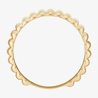 Womens 6MM 14K Gold Round Band