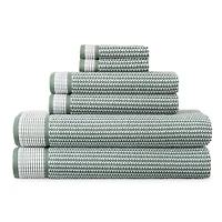 Linden Street Textured Geometric Bath Towel