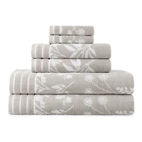 Linden Street Jacquard Geometric Bath Towel