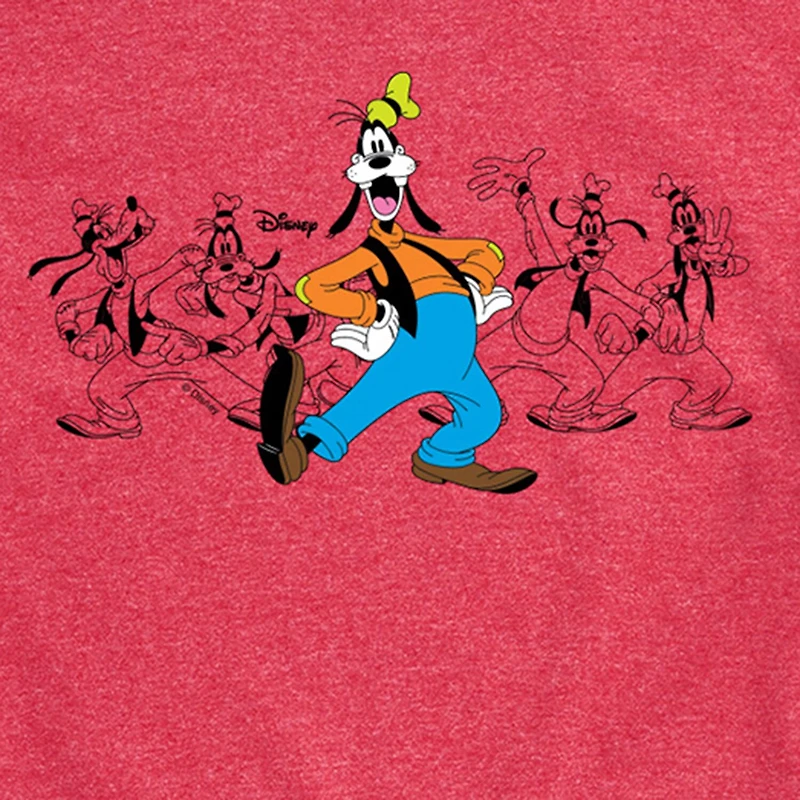 Novelty Mens Crew Neck Short Sleeve Regular Fit Goofy Big and Tall Graphic T-Shirt