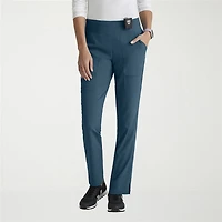 Grey's Anatomy™ by Barco Spandex Stretch Direct Grsp633 Relay 5-Pocket Mid-Rise Straight Leg Womens Fabric Moisture Wicking Wrinkle Resistant Scrub Pant