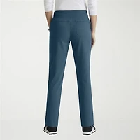 Grey's Anatomy™ by Barco Spandex Stretch Direct Grsp633 Relay 5-Pocket Mid-Rise Straight Leg Womens Fabric Moisture Wicking Wrinkle Resistant Scrub Pant
