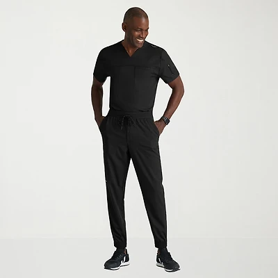 Grey's Anatomy™ by Barco Spandex Stretch Direct Grsp634 Striker 4-Pocket Jogger Mens Fabric Moisture Wicking Wrinkle Resistant Scrub Pant