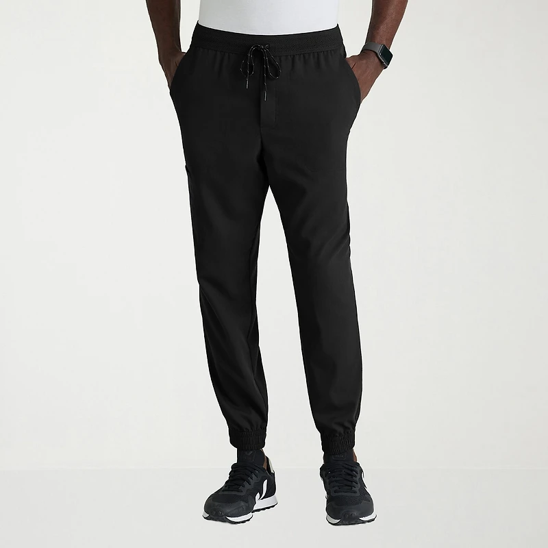 Grey's Anatomy™ by Barco Spandex Stretch Direct Grsp634 Striker 4-Pocket Jogger Mens Big and Tall Fabric Moisture Wicking Wrinkle Resistant Scrub Pant