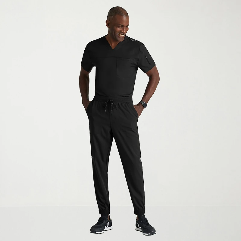 Grey's Anatomy™ by Barco Spandex Stretch Direct Grsp634 Striker 4-Pocket Jogger Mens Big and Tall Fabric Moisture Wicking Wrinkle Resistant Scrub Pant