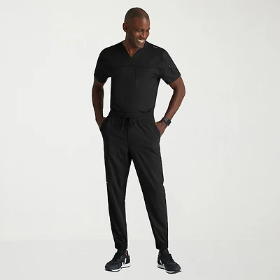 Grey's Anatomy™ by Barco Spandex Stretch Direct Grsp634 Striker 4-Pocket Jogger Mens Big and Tall Fabric Moisture Wicking Wrinkle Resistant Scrub Pant