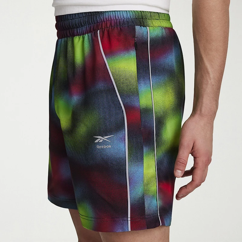 Reebok Mens 7" Mid Rise DRAWSTRING WAIST Workout Shorts