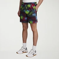 Reebok Mens 7" Mid Rise DRAWSTRING WAIST Workout Shorts