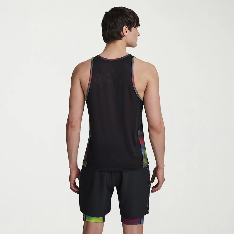 Reebok Mens Crew Neck Sleeveless Active Tank Top