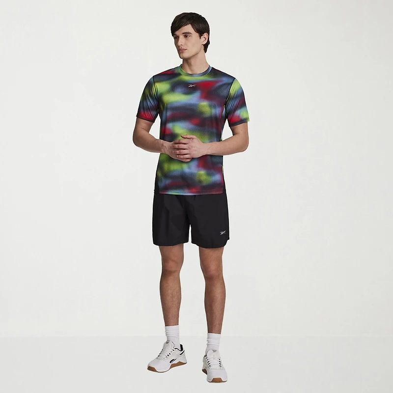 Reebok Mens Crew Neck Short Sleeve Active T-Shirt
