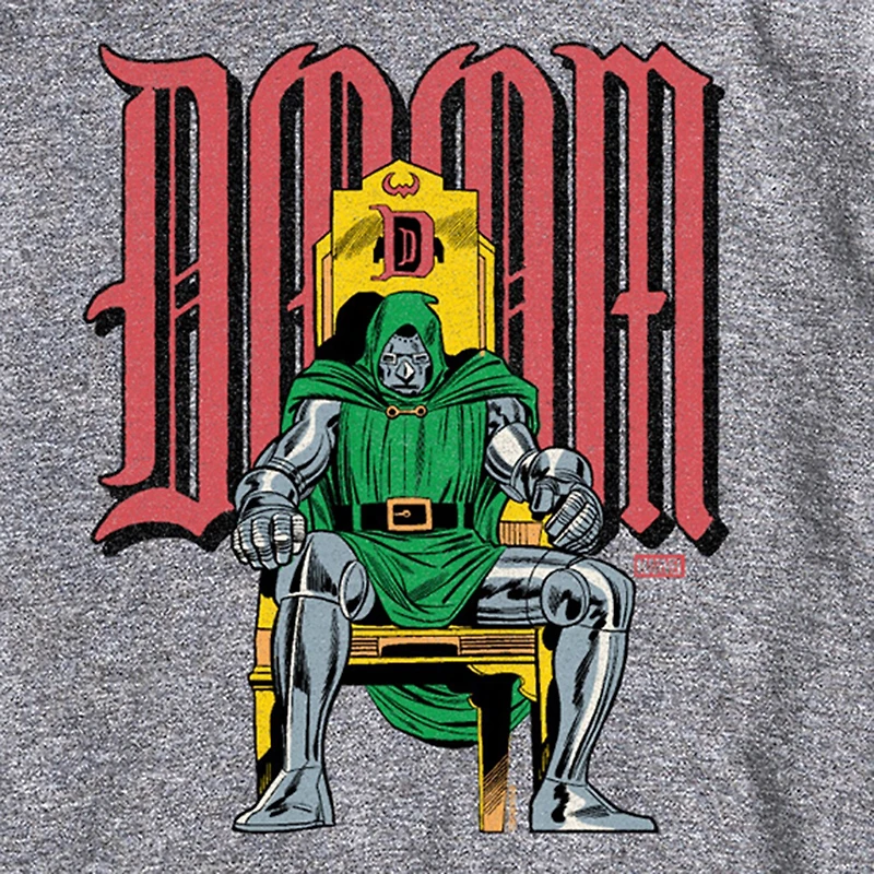 Novelty Mens Crew Neck Short Sleeve Regular Fit Marvel Big and Tall Graphic T-Shirt