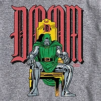 Novelty Mens Crew Neck Short Sleeve Regular Fit Marvel Big and Tall Graphic T-Shirt