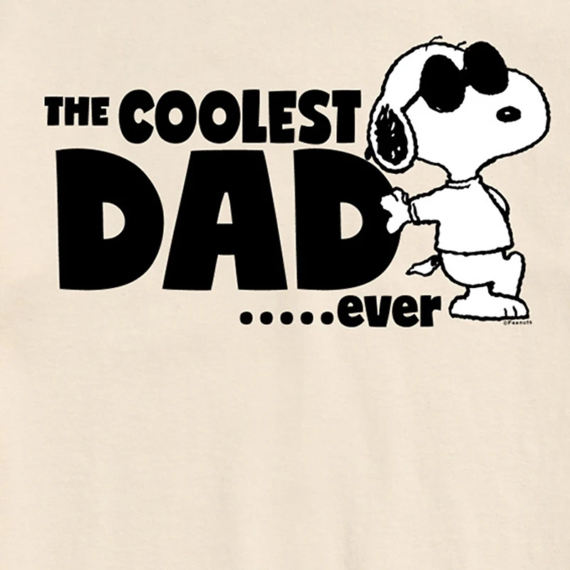 Novelty Mens Crew Neck Short Sleeve Regular Fit Snoopy Graphic T-Shirt