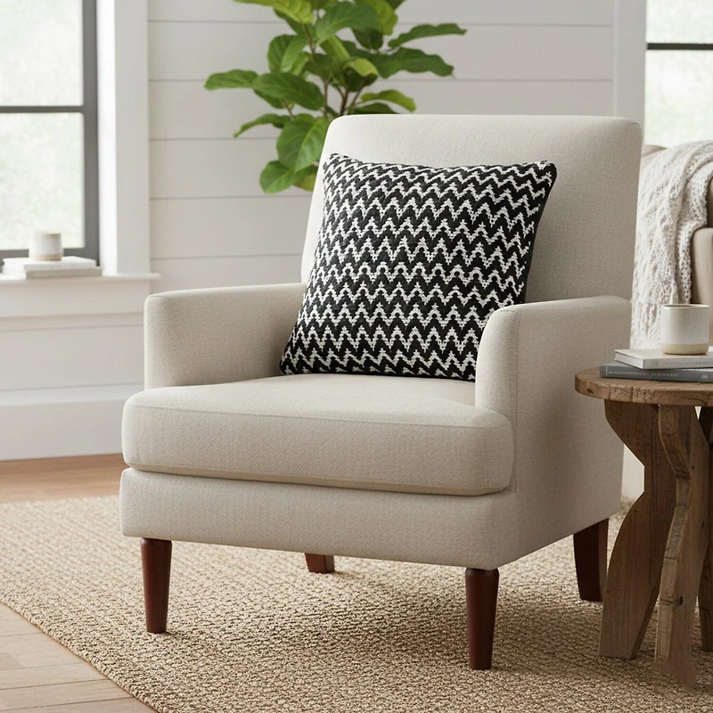 LR Home Milo Modern Square Throw Pillow