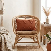 LR Home Zoya Solid Square Throw Pillow