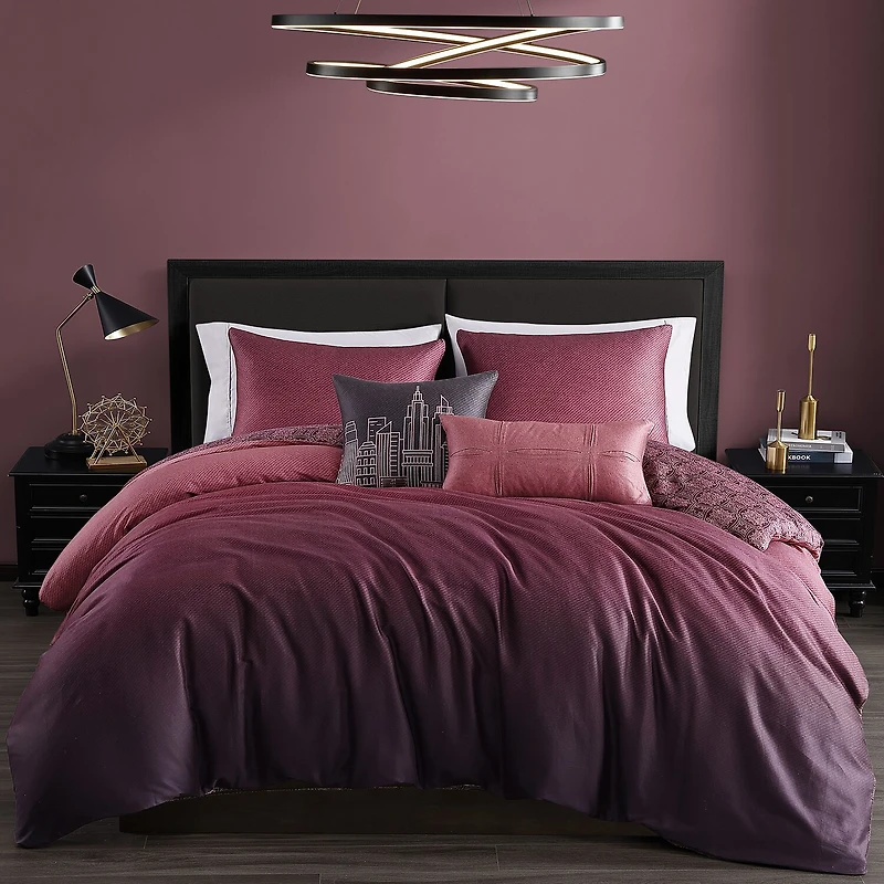 Bebejan Mauve Dreams 5-pc. REVERSIBLE Comforter Set