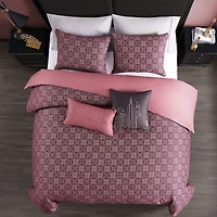 Bebejan Mauve Dreams 5-pc. REVERSIBLE Comforter Set