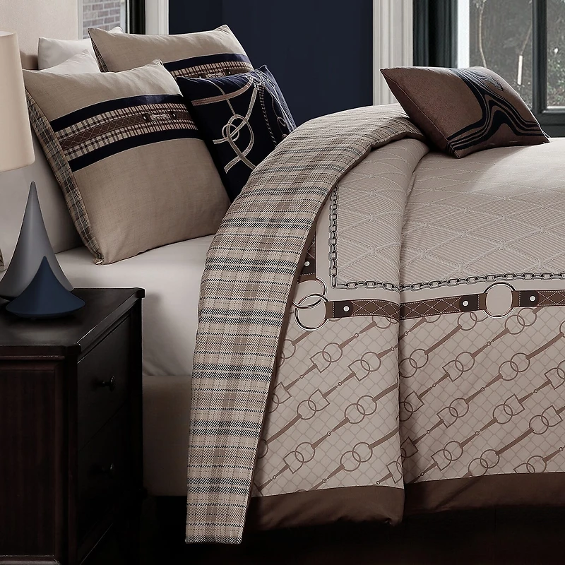 Bebejan Equestrian 5-pc. Reversible Comforter Set