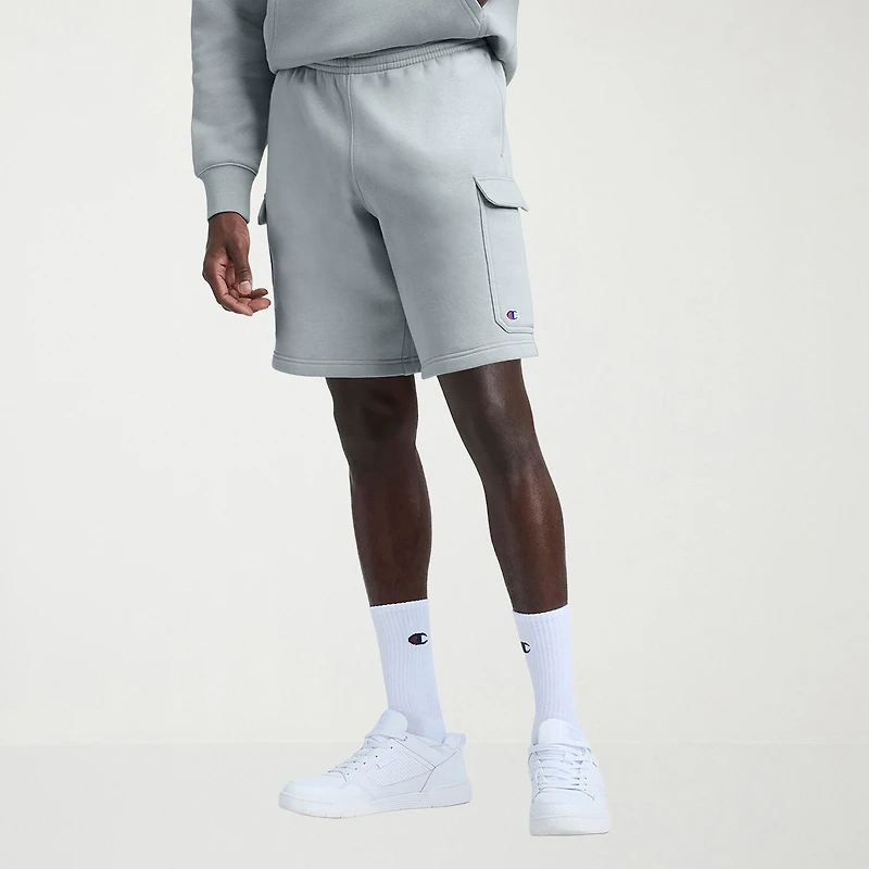 Champion Mens 8" Mid Rise Workout Shorts