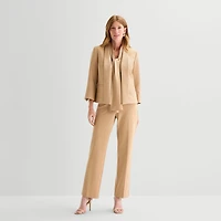 Black Label by Evan-Picone Tweed Womens Classic Fit Suit Jacket