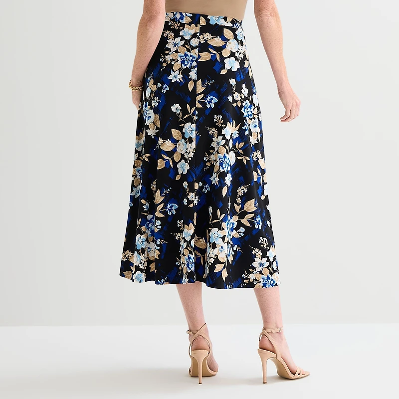 Black Label by Evan-Picone Womens Maxi Skirt