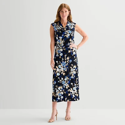 Black Label by Evan-Picone Womens Maxi Skirt