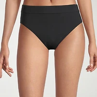 Mynah Womens Lined Moderate Coverage High Waist Bikini Swimsuit Bottom