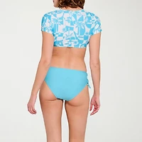 Decree Womens Juniors Bralette Bikini Swimsuit Top