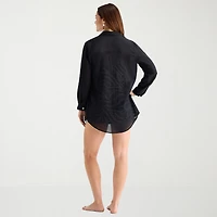 Sonnet Shores Womens Dress Swimsuit Cover-Up