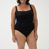 Dolfin Aquashape Women's Square Neck One-Piece Womens One Piece Swimsuit