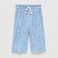 Okie Dokie Baby Girls Wide Leg Loose Fit Pull-On Pant