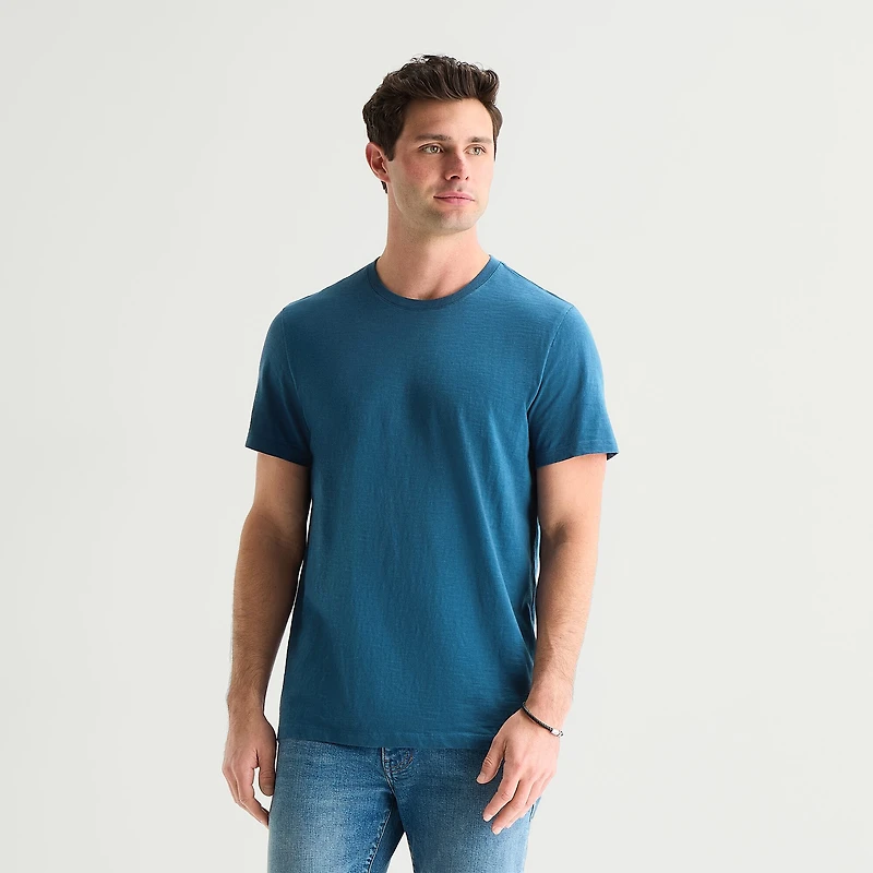 mutual weave Mens Crew Neck Short Sleeve T-Shirt