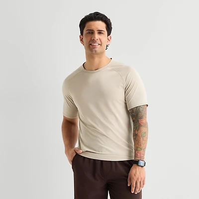 Xersion Mens Crew Neck Short Sleeve Quick Dry T-Shirt