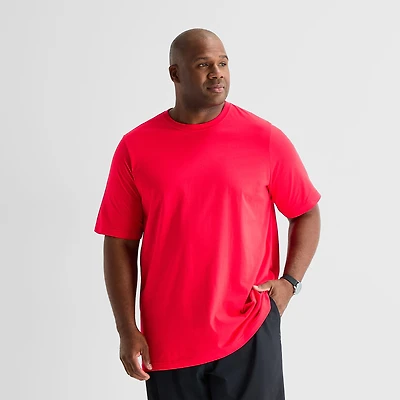 Xersion Mens Round Neck Short Sleeve Big and Tall T-Shirt