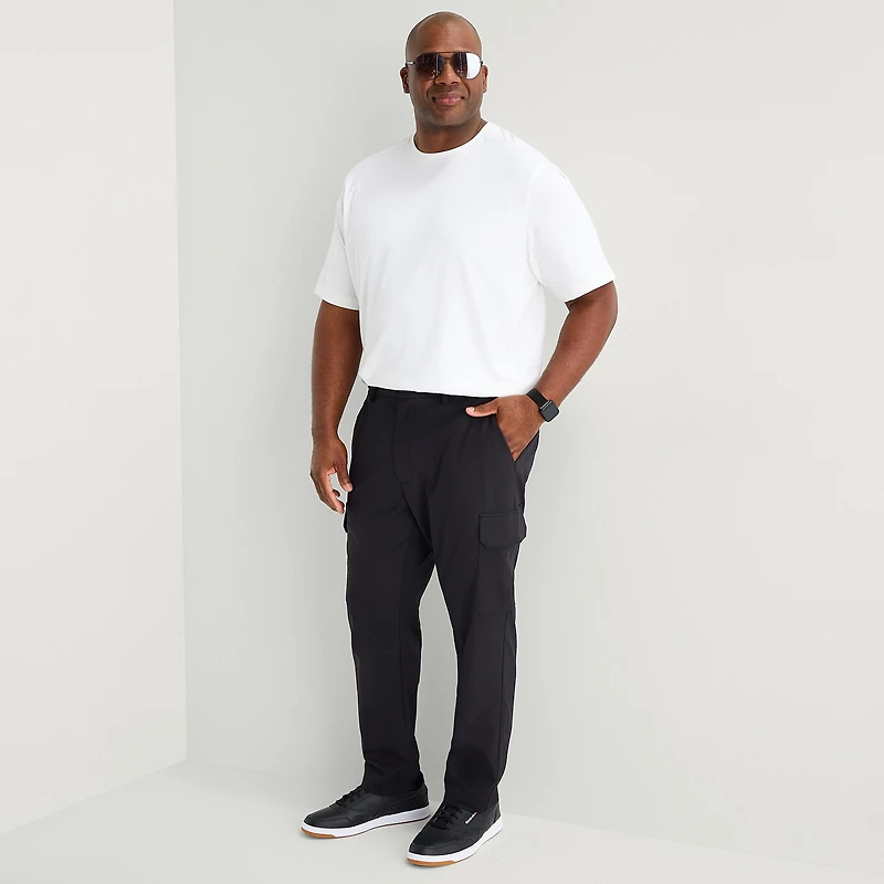 Shaquille O'Neal XLG™ Mens Drawstring Waist Regular Fit Big and Tall Cargo Pant