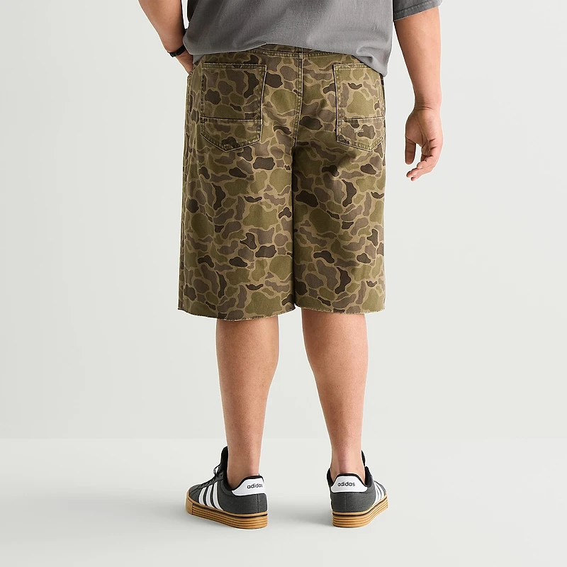 Arizona Baggy Fit Mens 12" Big and Tall Denim Short