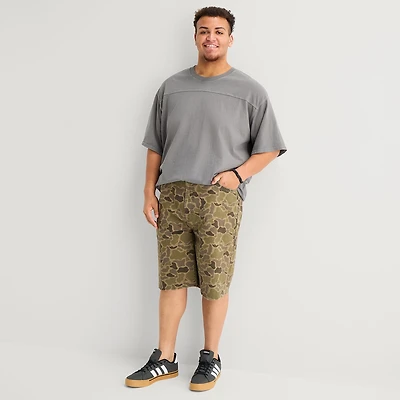 Arizona Baggy Fit Mens 12" Big and Tall Denim Short