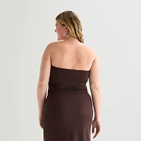 Forever 21 Womens Juniors Plus Tube Top