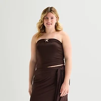 Forever 21 Womens Juniors Plus Tube Top