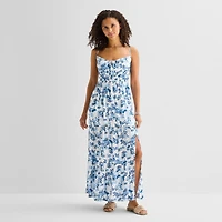 Arizona Womens Juniors Sleeveless Maxi Dress