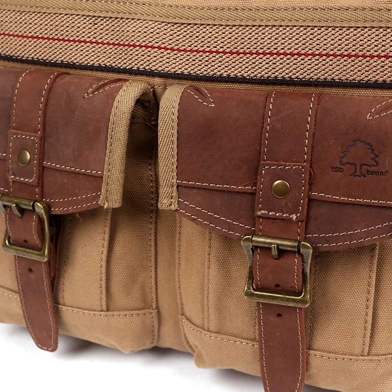 TSD Brand Turtle Ridge Mail Messenger Bag