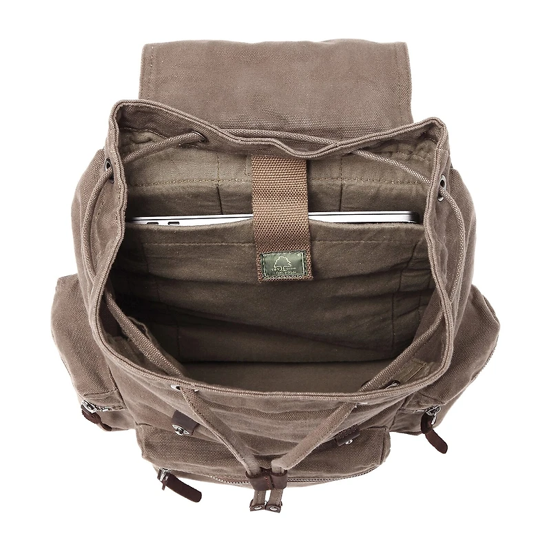 TSD Brand Silent Trail Unisex Adult Adjustable Straps Padded Backpack